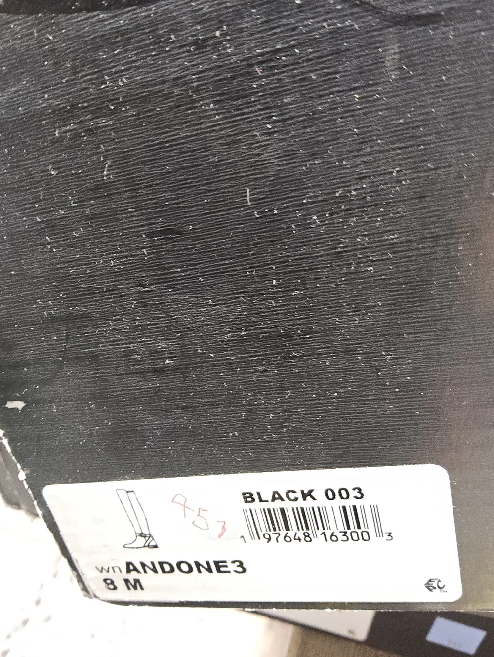Customer Return Nine West Size 8M Women's Black Over-the-Knee Boots